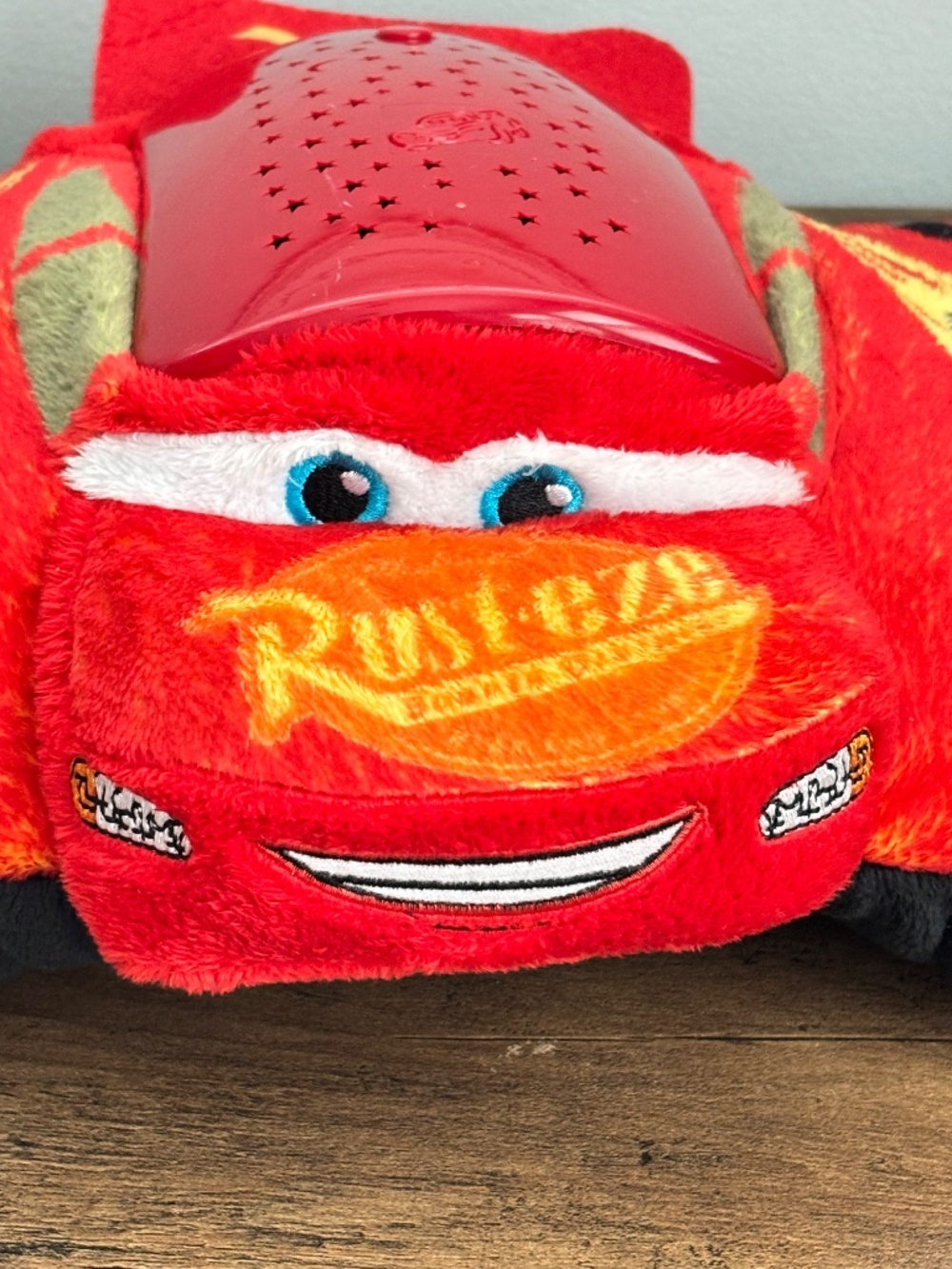 Disney Pixar Cars Lightning Mcqueen Pillow Pets Plush Dream Lites Stuffed Animal - Picture 9 of 16